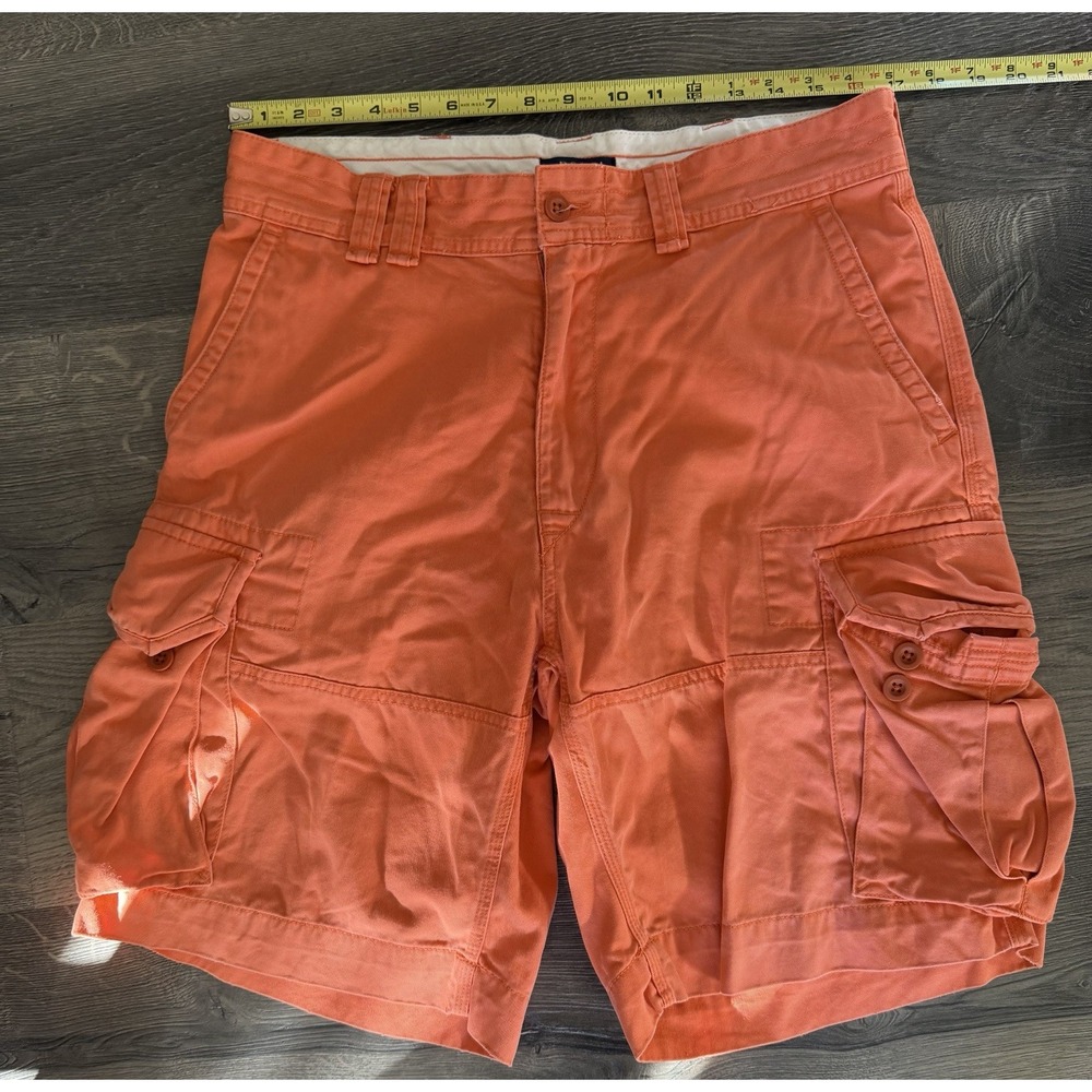 POLO Ralph Lauren men's Coral Orange Cargo Shorts Size 34